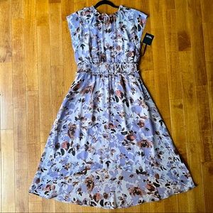 Simply Vera by Vera Wang floral dress size large NWT